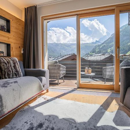 Moderne Wohnung Mit Ausblick Und Viel Sonne Zermatt Ngoại thất bức ảnh