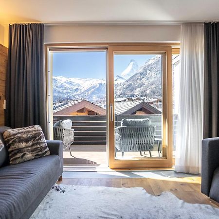 Moderne Wohnung Mit Ausblick Und Viel Sonne Zermatt Ngoại thất bức ảnh