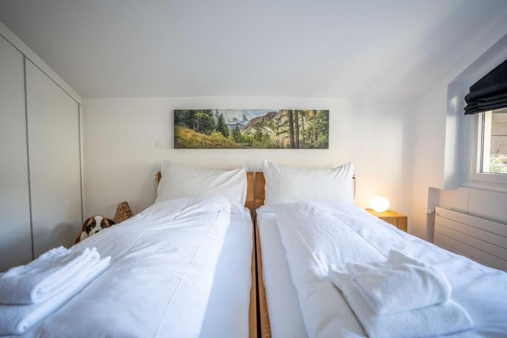 Moderne Wohnung Mit Ausblick Und Viel Sonne Zermatt Ngoại thất bức ảnh