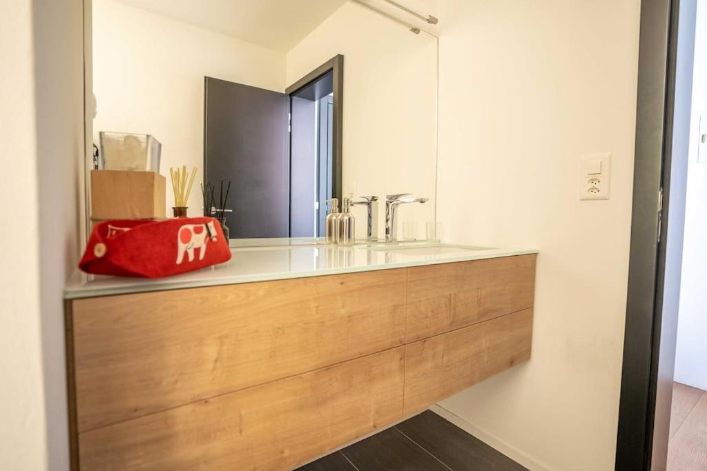 Moderne Wohnung Mit Ausblick Und Viel Sonne Zermatt Ngoại thất bức ảnh